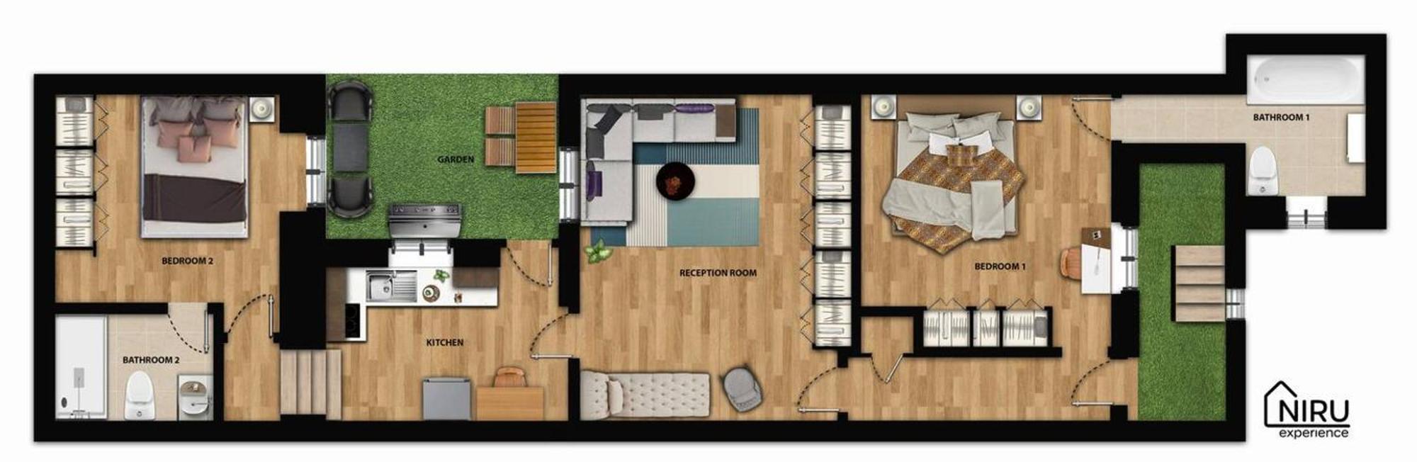Niru Experience Hidden Gem In Chelsea 2Bd 2Ba Apartment Londra Exterior foto